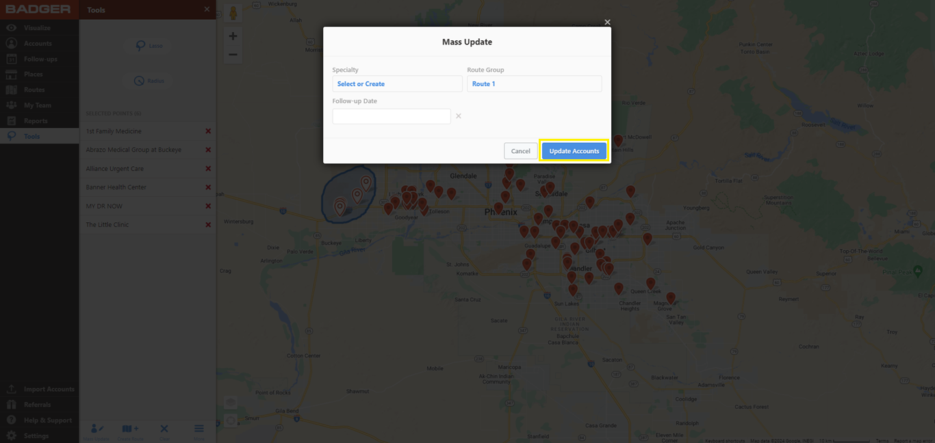How to Color Code Routes - Badger Maps
