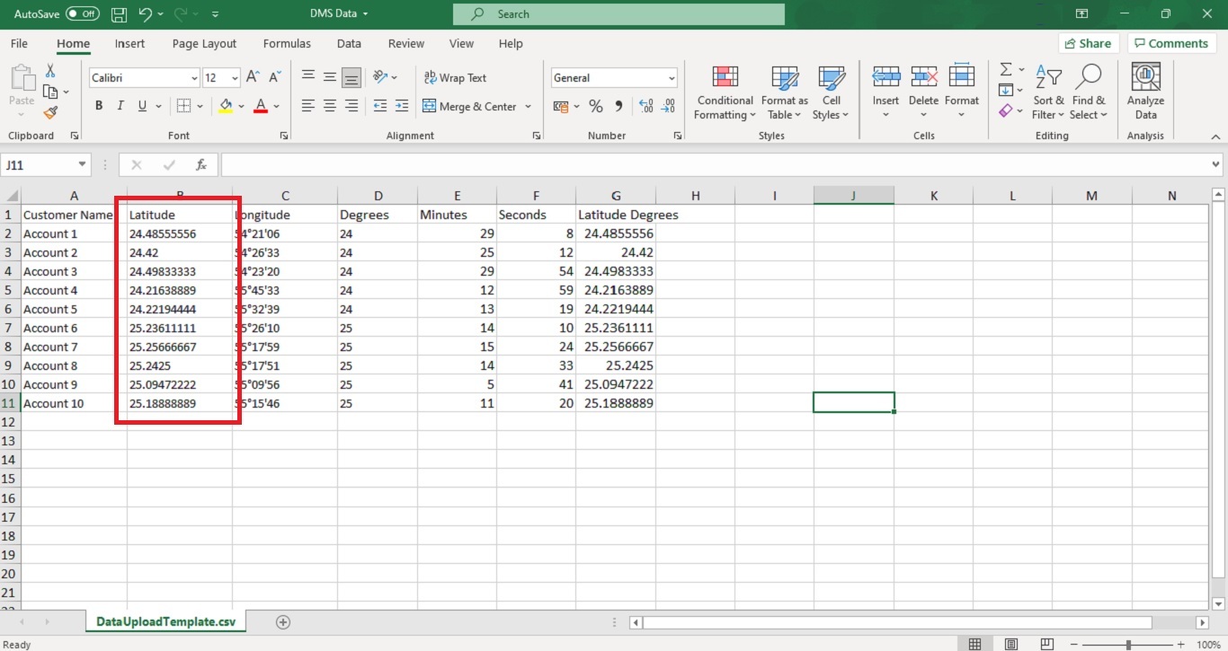 How to Convert Lat/Long Coordinates from DMS Format to Decimal - Badger ...