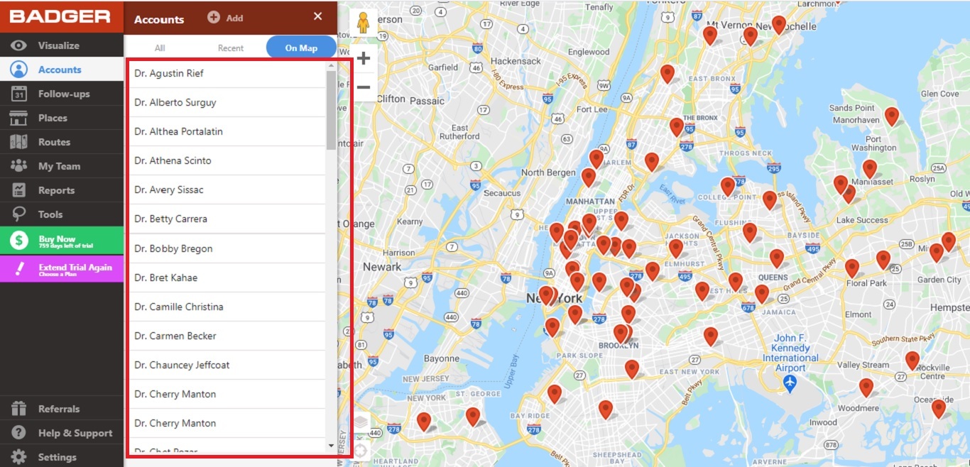 How To Use The On Map Feature Web - On Map Web App 121020 Step 3B 