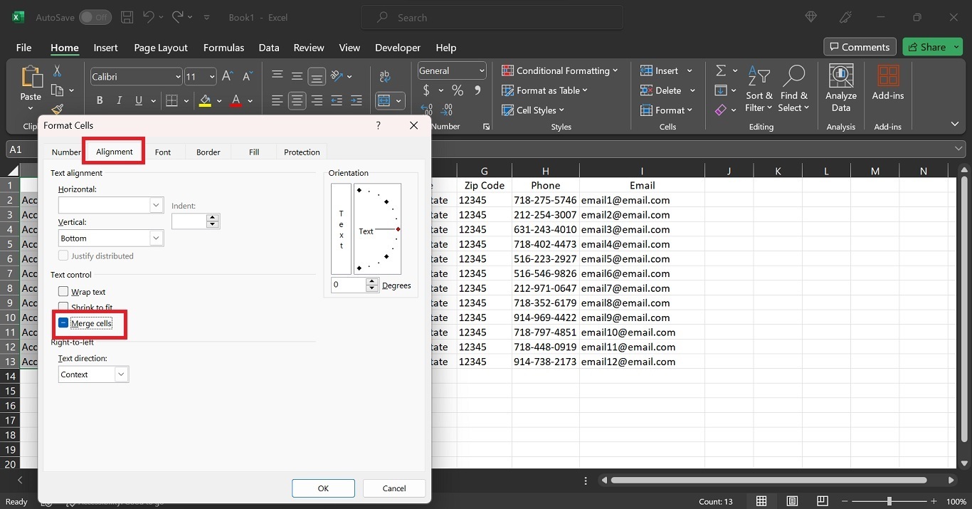 How to Unmerge Combined Cells - Badger Maps