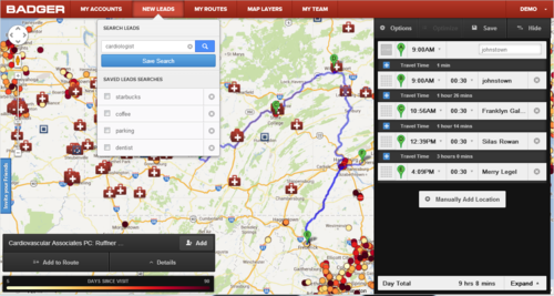 Create a Map For Multiple Locations - Badger Map