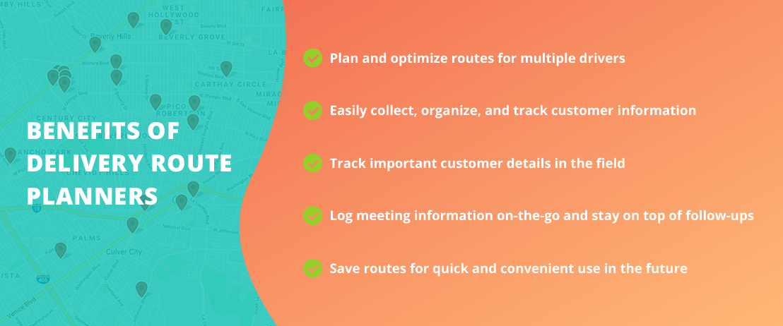 Benefits of Delivery Route Planners