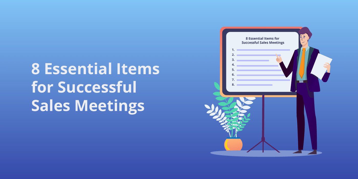 8 Essential Items for Successful Sales Meetings