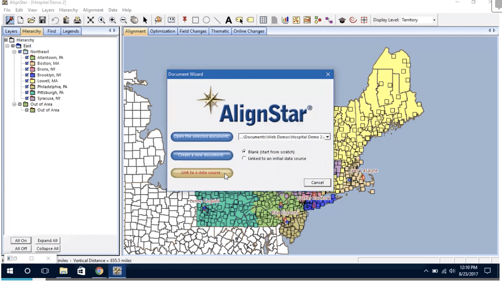 7 Best Sales Territory Mapping - Xactly Alignstar Sales Mapping Software 