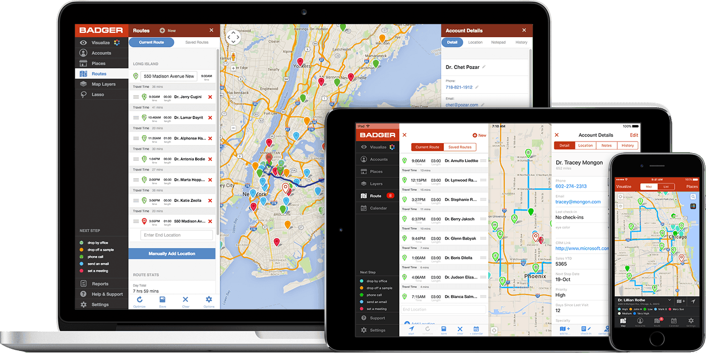 Features Badger Maps - Features Iphone Ipad features badger maps - features iphone ipad