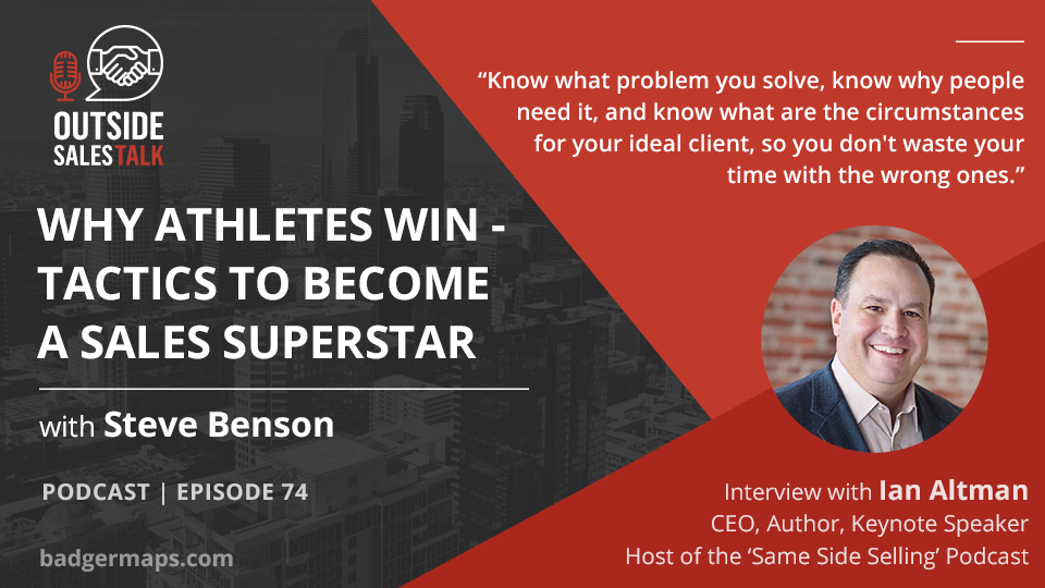 Why Athletes Win - Tactics to Become a Sales Superstar